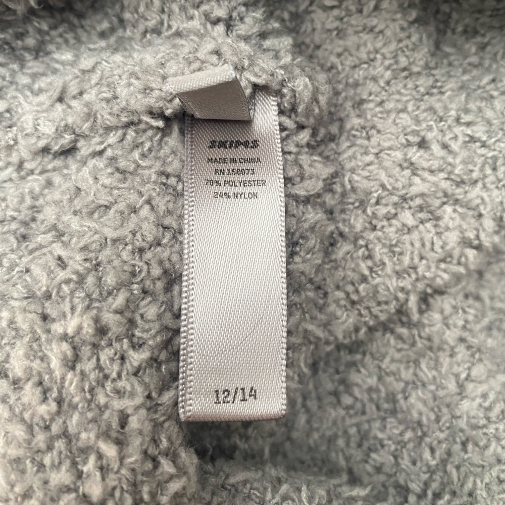 NWT SKIMS GIRLS COZY TANK IN SMOKE 12/14 - Picture 10 of 12